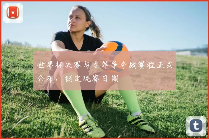 世界杯决赛与季军争夺战赛程正式公布,锁定观赛日期